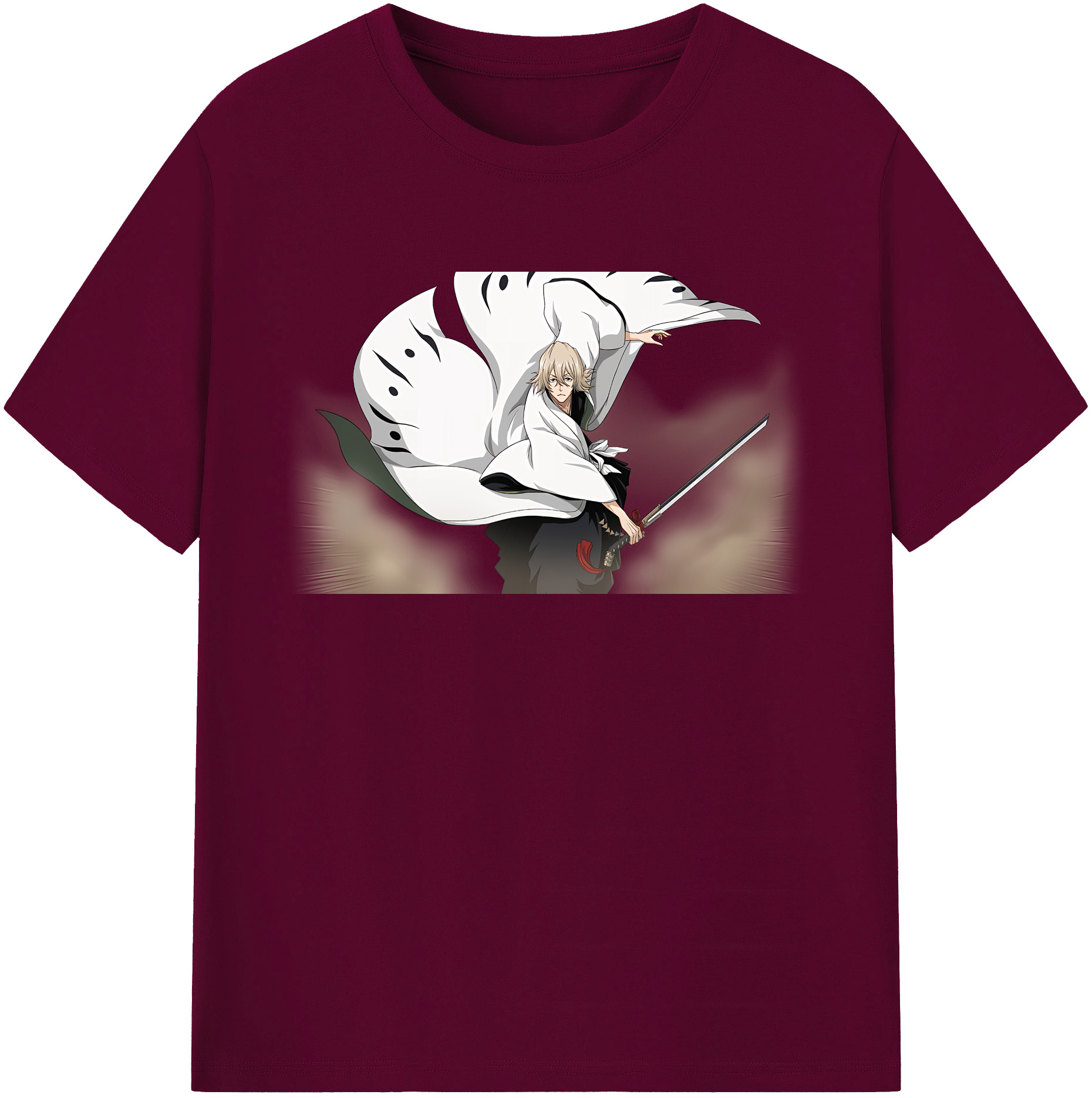 （画像用） "ブリーチ 浦原 喜助（うらはら きすけ） BLEACH Urahara Kisuke " レディースカジュアルプリントTシャツ（綿100％）